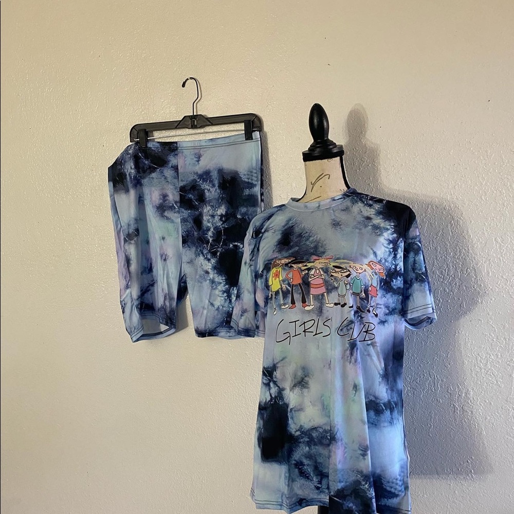 ONE SHORT SET PLUS SIZE 1/2x